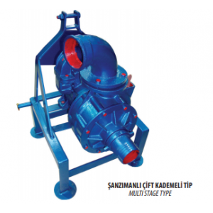 Şanzımanlı Çift Kademeli Redüktörlü Su Pompası 5" x 4" 1/5  (Massey Ferguson - Tümosan - Kubato -Hattat - Case -Same )